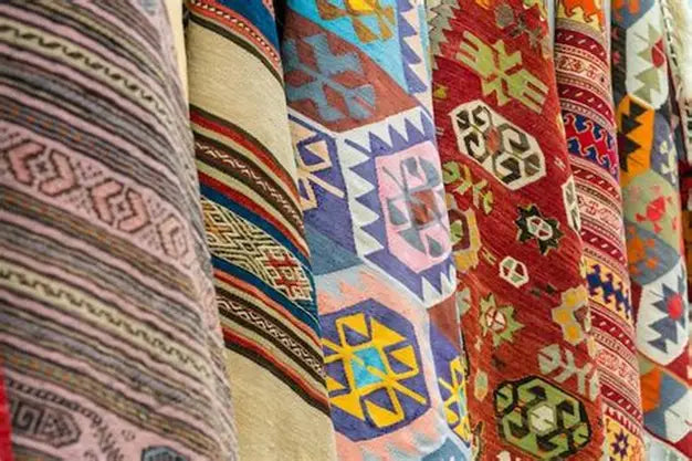 Ethnic souvenirs from Central Asian artists