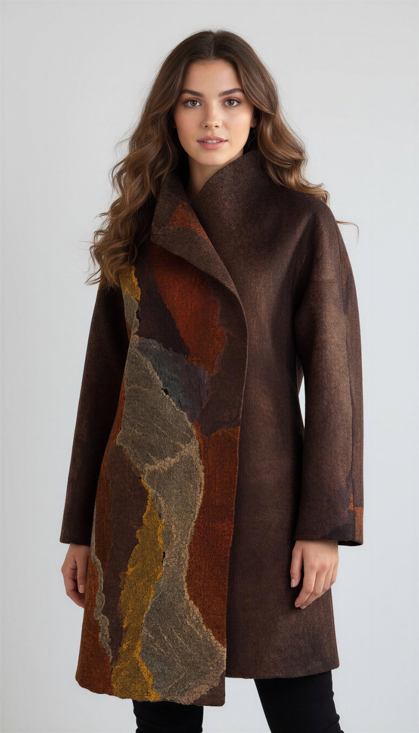 Merino muse jacket -midi