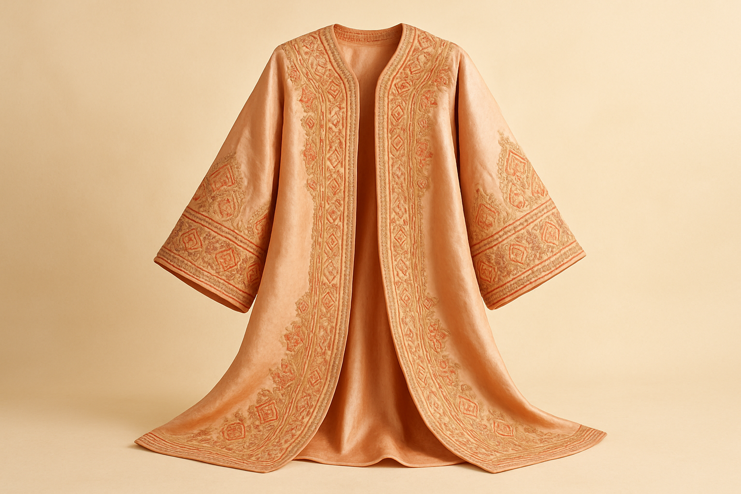 Central Asian chapan coat