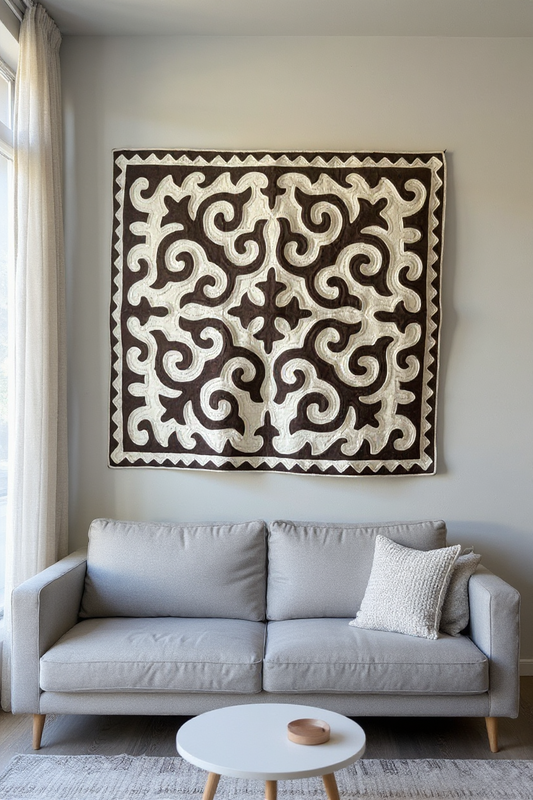 Handwoven Central Asian Wall Hanging