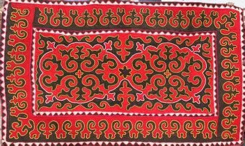 Ethnic souvenirs from Central Asian artists