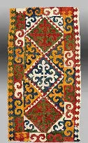 Ethnic souvenirs from Central Asian artists